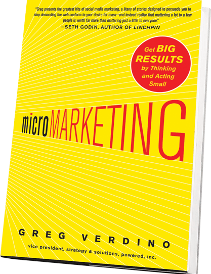 microMARKETING by Greg Verdino